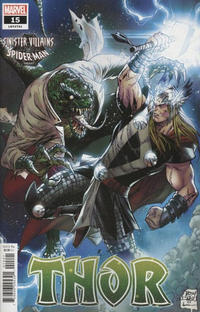 Cover Thumbnail for Thor (Marvel, 2020 series) #15 (741) [Tony S Daniel Spider-Man Villains Cover]
