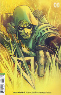 Cover Thumbnail for Green Arrow (DC, 2016 series) #49 [Francis Manapul Variant Cover]