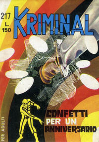 Cover Thumbnail for Kriminal (Editoriale Corno, 1964 series) #217