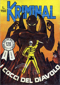 Cover Thumbnail for Kriminal (Editoriale Corno, 1964 series) #128