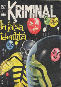 Cover Thumbnail for Kriminal (Editoriale Corno, 1964 series) #157
