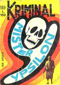 Cover Thumbnail for Kriminal (Editoriale Corno, 1964 series) #149