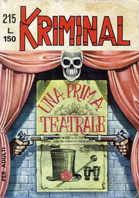 Cover Thumbnail for Kriminal (Editoriale Corno, 1964 series) #215