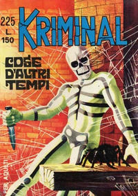 Cover Thumbnail for Kriminal (Editoriale Corno, 1964 series) #225