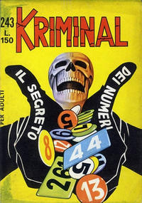 Cover Thumbnail for Kriminal (Editoriale Corno, 1964 series) #243