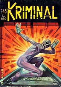 Cover Thumbnail for Kriminal (Editoriale Corno, 1964 series) #245