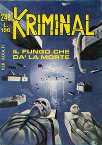 Cover Thumbnail for Kriminal (Editoriale Corno, 1964 series) #249