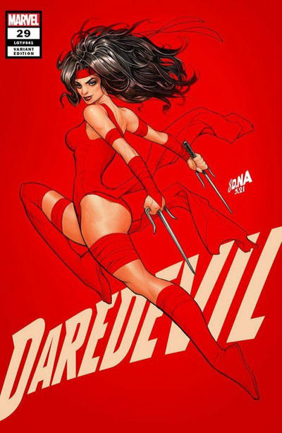 Cover for Daredevil (Marvel, 2019 series) #29 (641) [Unknown Comics - David Nakayama]
