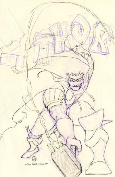 Cover for Thor (Marvel, 2020 series) #6 (732) [Frankie's Comics / Golden Apple Comics Exclusive - Peach Momoko Sketch]