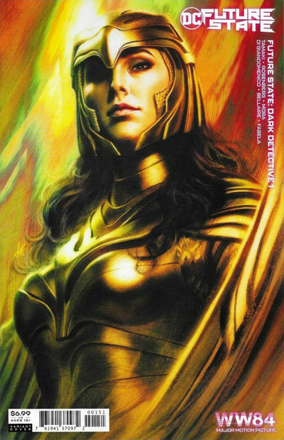 Cover for Future State: Dark Detective (DC, 2021 series) #1 [Stanley "Artgerm" Lau Wonder Woman 1984 Cardstock Variant Cover]