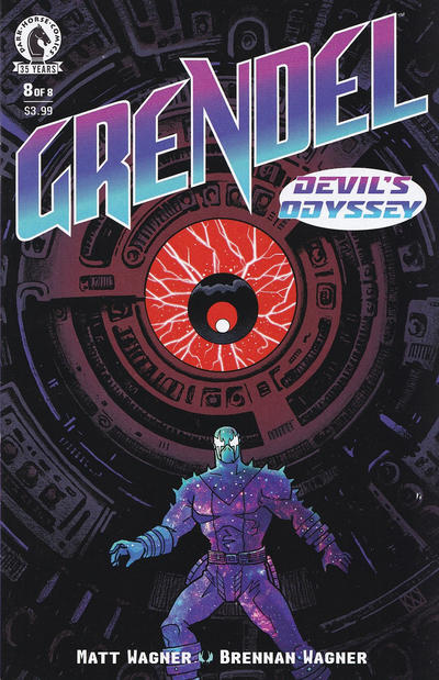 Cover for Grendel: Devil's Odyssey (Dark Horse, 2019 series) #8 [Matt Wagner Cover]