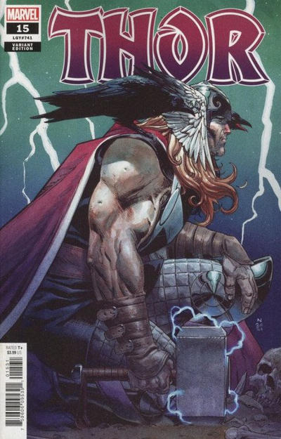 Cover for Thor (Marvel, 2020 series) #15 (741) [Nic Klein Variant Cover]