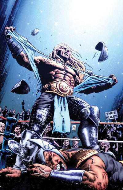 Cover for Thor (Marvel, 2020 series) #9 (735) [Frankie's Comics / Golden Apple Comics Exclusive - Valerio Giangiordano Virgin Art]