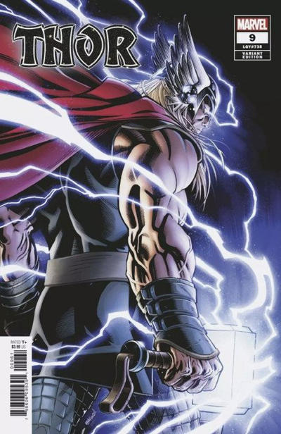 Cover for Thor (Marvel, 2020 series) #9 (735) [Ed McGuinness]