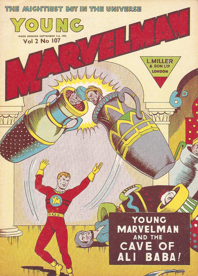 Cover for Young Marvelman (L. Miller & Son, 1954 series) #107