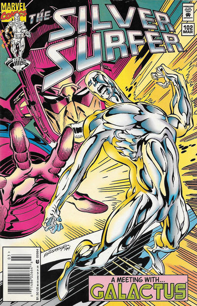 Cover for Silver Surfer (Marvel, 1987 series) #102 [Newsstand]