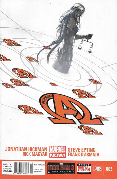 Cover for New Avengers (Marvel, 2013 series) #5 [Newsstand]