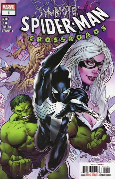 Cover for Symbiote Spider-Man: Crossroads (Marvel, 2021 series) #1