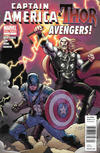 Cover for Captain America & Thor!: Avengers (Marvel, 2011 series) #1 [Newsstand]