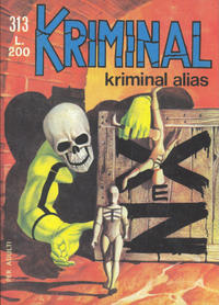 Cover Thumbnail for Kriminal (Editoriale Corno, 1964 series) #313