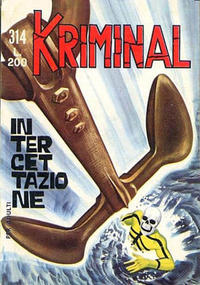 Cover Thumbnail for Kriminal (Editoriale Corno, 1964 series) #314