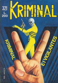 Cover Thumbnail for Kriminal (Editoriale Corno, 1964 series) #321