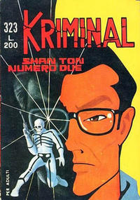 Cover Thumbnail for Kriminal (Editoriale Corno, 1964 series) #323