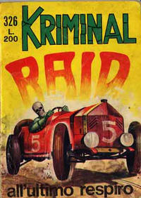 Cover Thumbnail for Kriminal (Editoriale Corno, 1964 series) #326