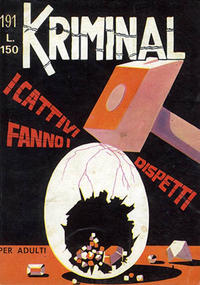 Cover Thumbnail for Kriminal (Editoriale Corno, 1964 series) #191