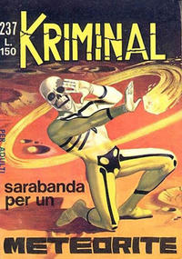 Cover Thumbnail for Kriminal (Editoriale Corno, 1964 series) #237