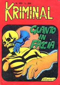 Cover Thumbnail for Kriminal (Editoriale Corno, 1964 series) #403