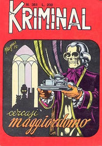 Cover Thumbnail for Kriminal (Editoriale Corno, 1964 series) #361