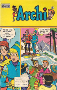 Cover Thumbnail for Archi (Editora Cinco, 1985 series) #16