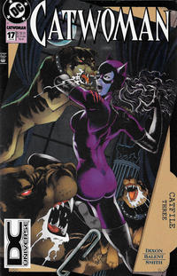 Cover for Catwoman (DC, 1993 series) #17 [DC Universe Corner Box]