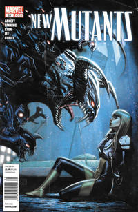 Cover for New Mutants (Marvel, 2009 series) #28 [Newsstand]