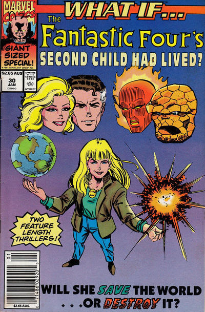 Cover for What If...? (Marvel, 1989 series) #30 [Newsstand]