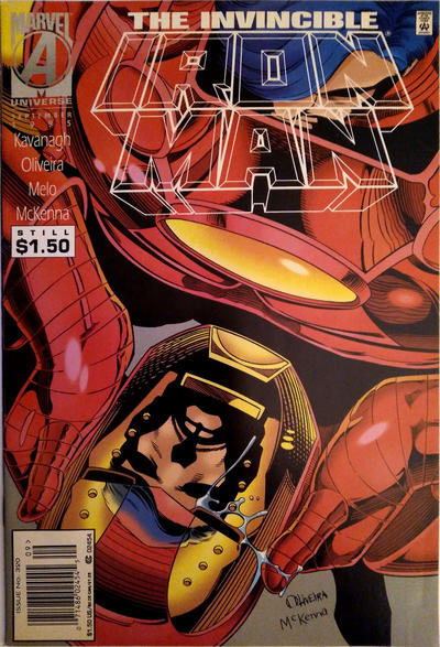 Cover for Iron Man (Marvel, 1968 series) #320 [Newsstand]