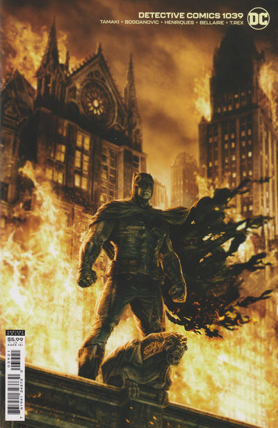 Cover for Detective Comics (DC, 2011 series) #1039 [Lee Bermejo Cardstock Variant Cover]