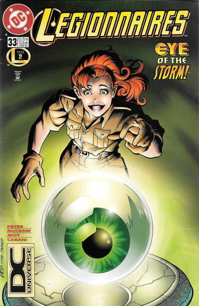 Cover for Legionnaires (DC, 1993 series) #33 [DC Universe Corner Box]