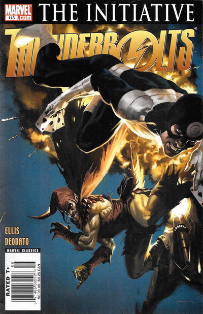 Cover for Thunderbolts (Marvel, 2006 series) #113 [Newsstand]
