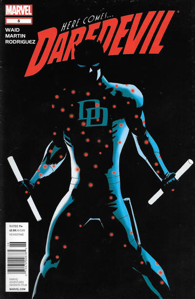 Cover for Daredevil (Marvel, 2011 series) #5 [Newsstand]