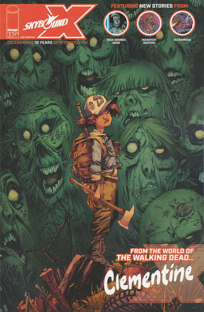 Cover for Skybound X (Image, 2021 series) #1 [Second Printing - Jorge Corona Cover]