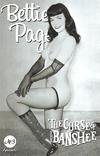 Cover Thumbnail for Bettie Page and the Curse of the Banshee (2021 series) #3 [Black Bag Photo Cover]