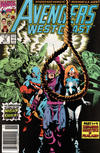 Cover Thumbnail for Avengers West Coast (1989 series) #76 [Newsstand]