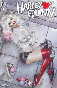 Cover Thumbnail for Harley Quinn (DC, 2021 series) #1 [Black Flag Comics Natali Sanders Trade Dress Cover]