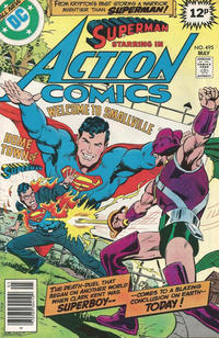 Cover for Action Comics (DC, 1938 series) #495 [British]