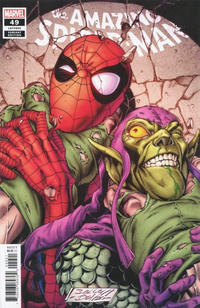Cover for Amazing Spider-Man (Marvel, 2018 series) #49 (850) [Variant Edition - Mark Bagley Cover]