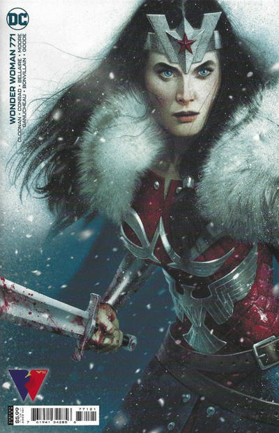 Cover for Wonder Woman (DC, 2016 series) #771 [Joshua Middleton Cardstock Variant Cover]