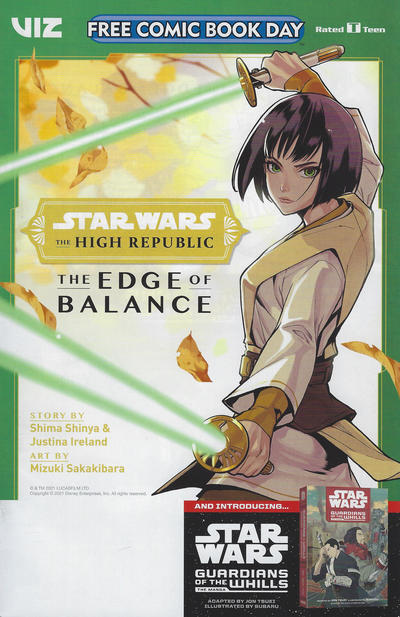 Cover for Star Wars: The High Republic - The Edge of Balance [Free Comic Book Day 2021 Edition] (Viz, 2021 series) #1