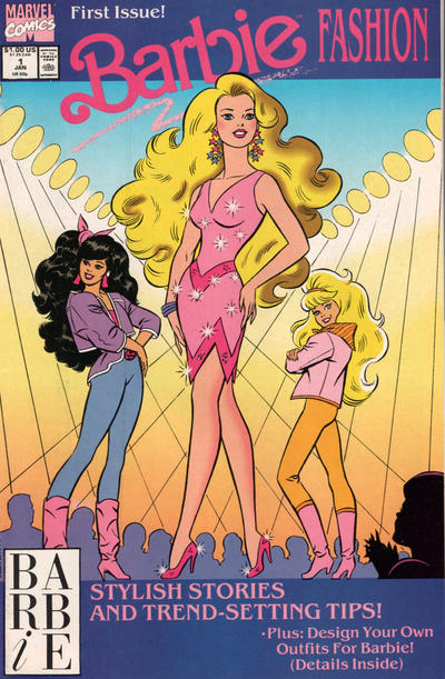 Cover for Barbie Fashion (Marvel, 1991 series) #1 [Direct Edition]
